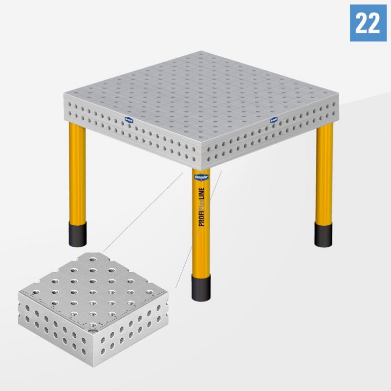 PROFI Plus LINE (PL) 3D Hegesztőasztal D22
